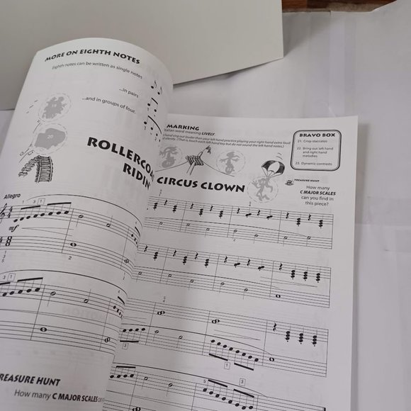 Beanstalk's Basics For Piano NEW Lesson Book Level 2 -Bravo Box Reward Stickers - Picture 5 of 9